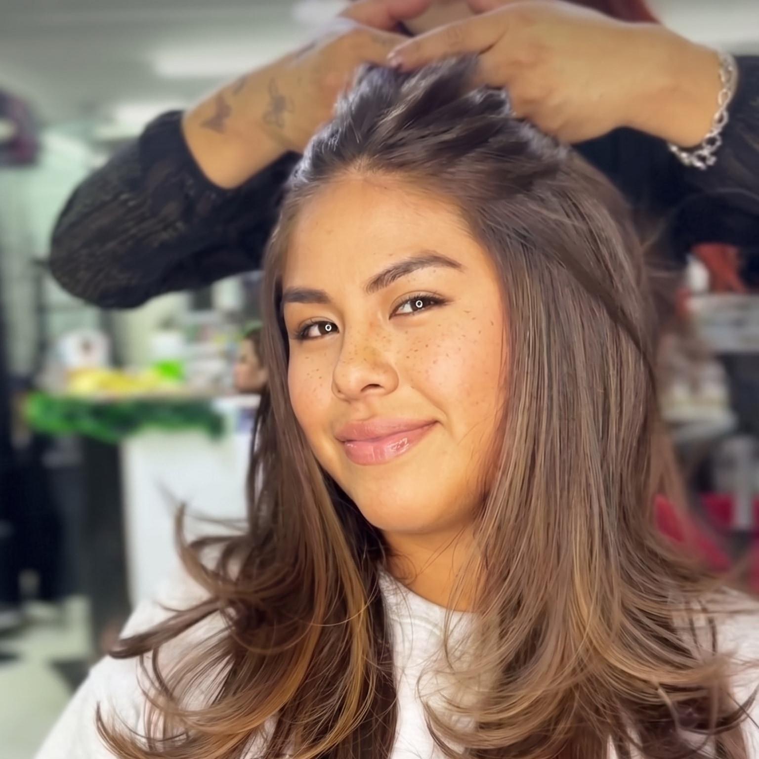 Morena iluminada